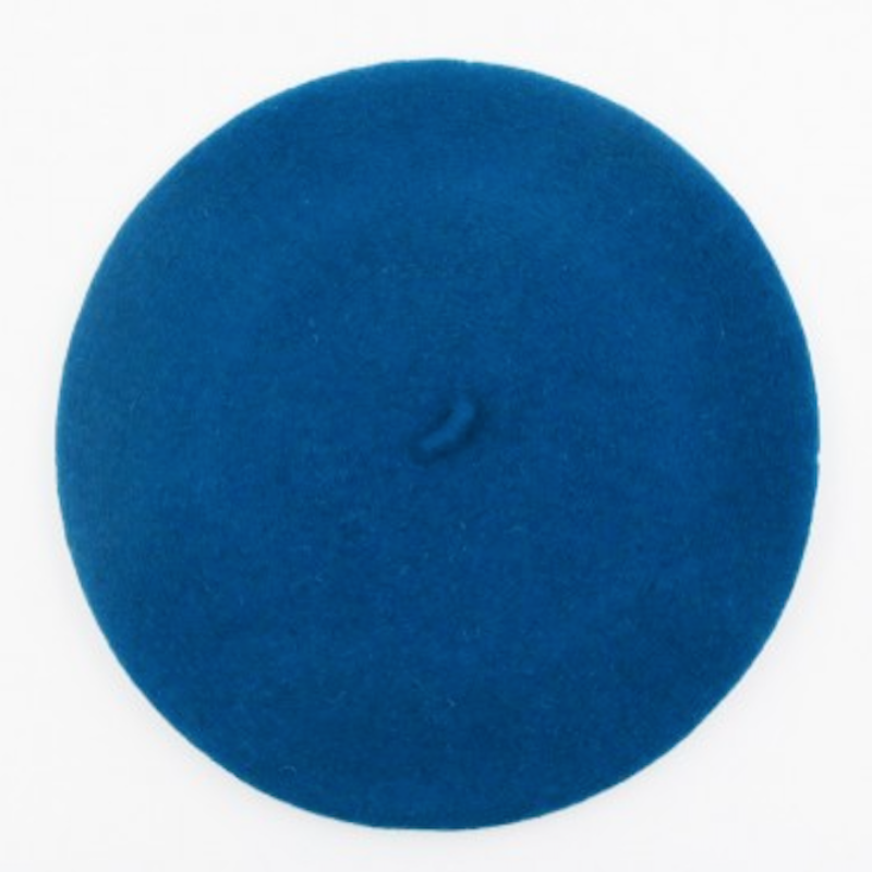Béret Français en Laine - Couleur Bleu Outremer | Made in France - image 1