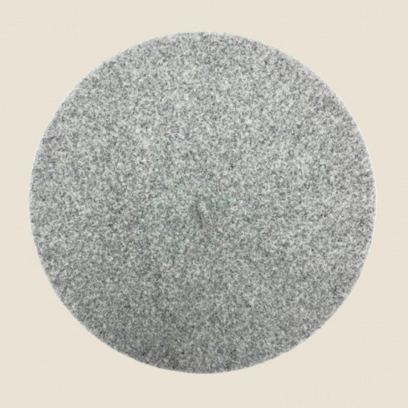 Béret Français en Laine - Couleur Gris Clair Chiné | Made in France - image 1