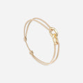 Bracelet UNION Plaqué Or - HAVANE Beige - image 1