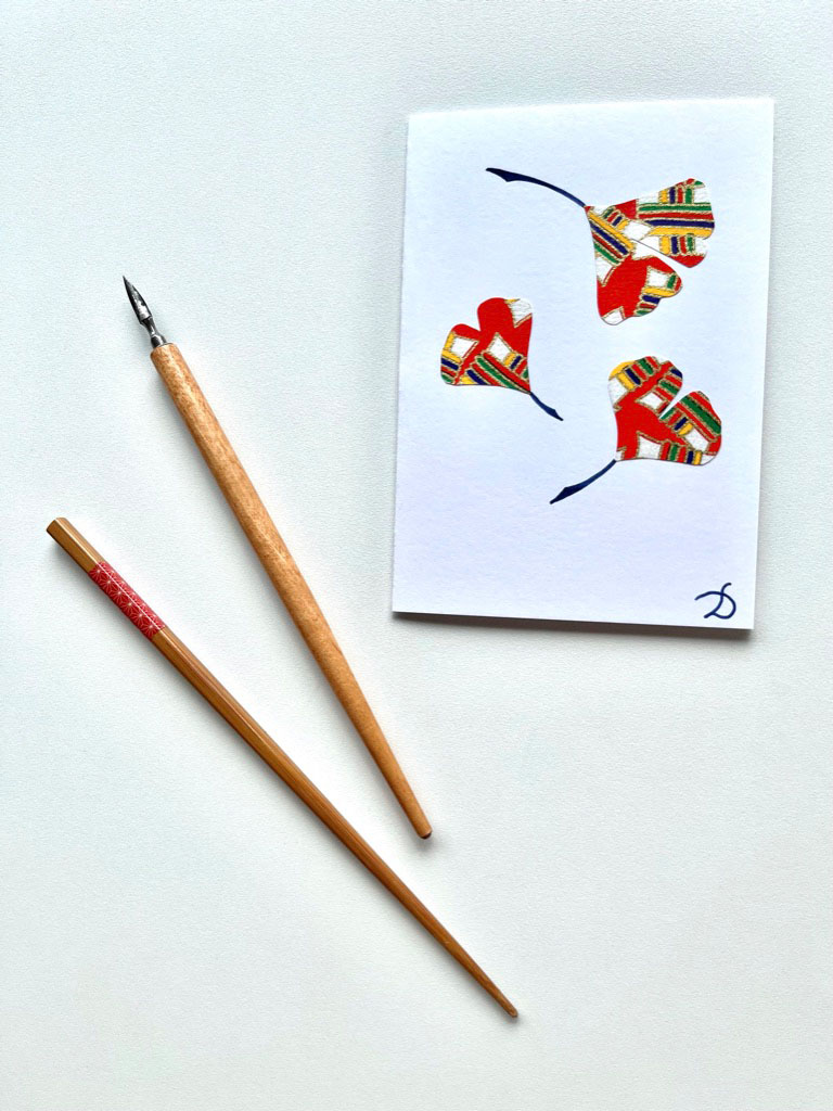 Carte - GINKGO COLLAGE - image 1