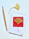 Carte - GINKGO PEINTE - image 1