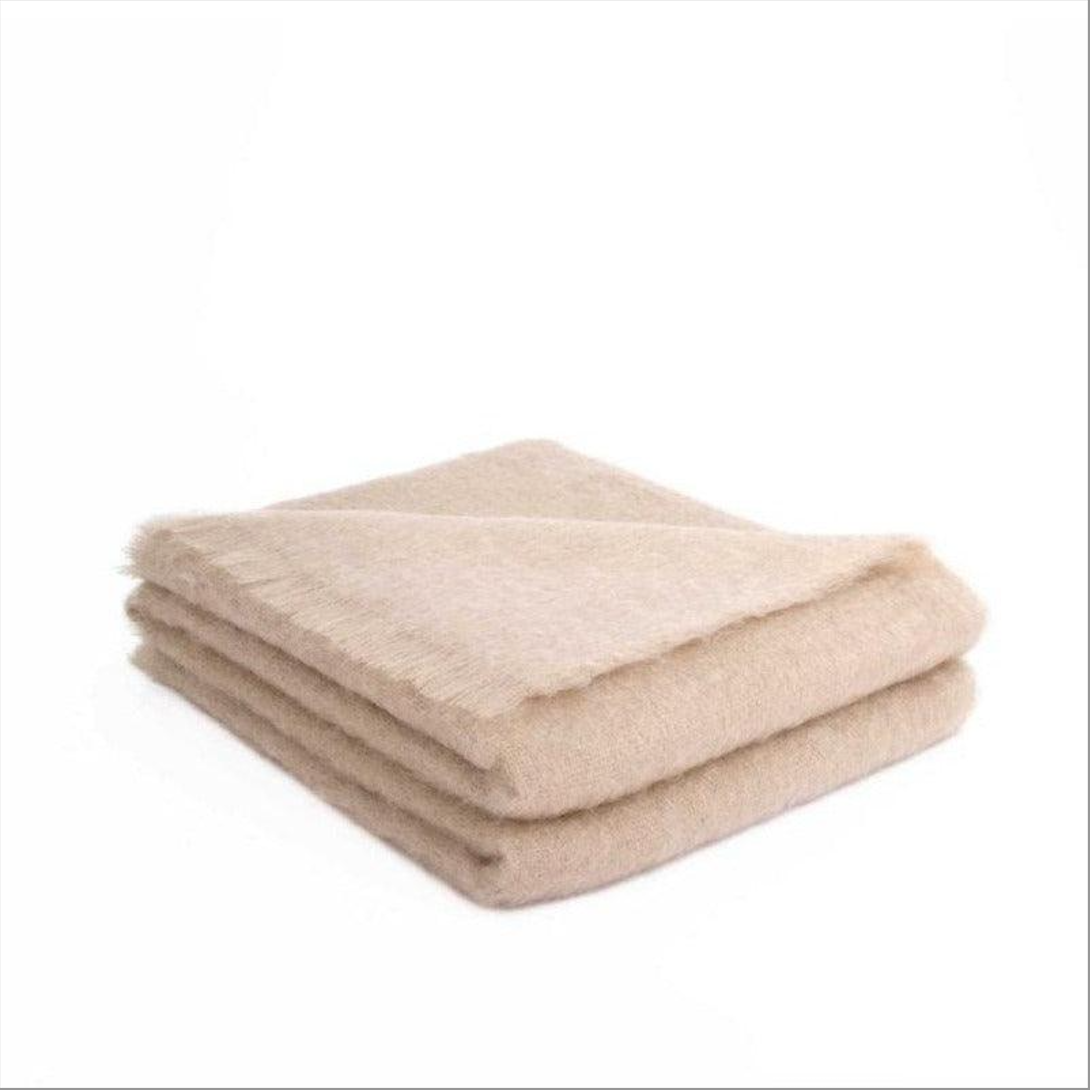 Plaid - Mohair Uni Gres - image 3