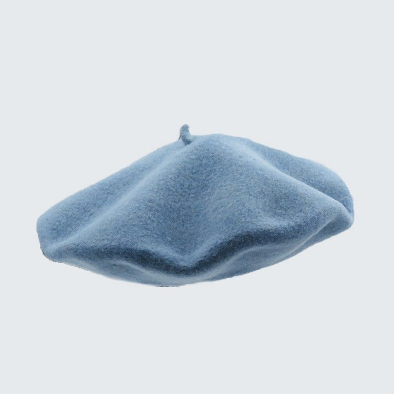 Béret Français en Laine - Couleur Bleu Crépuscule | Made in France - image 3
