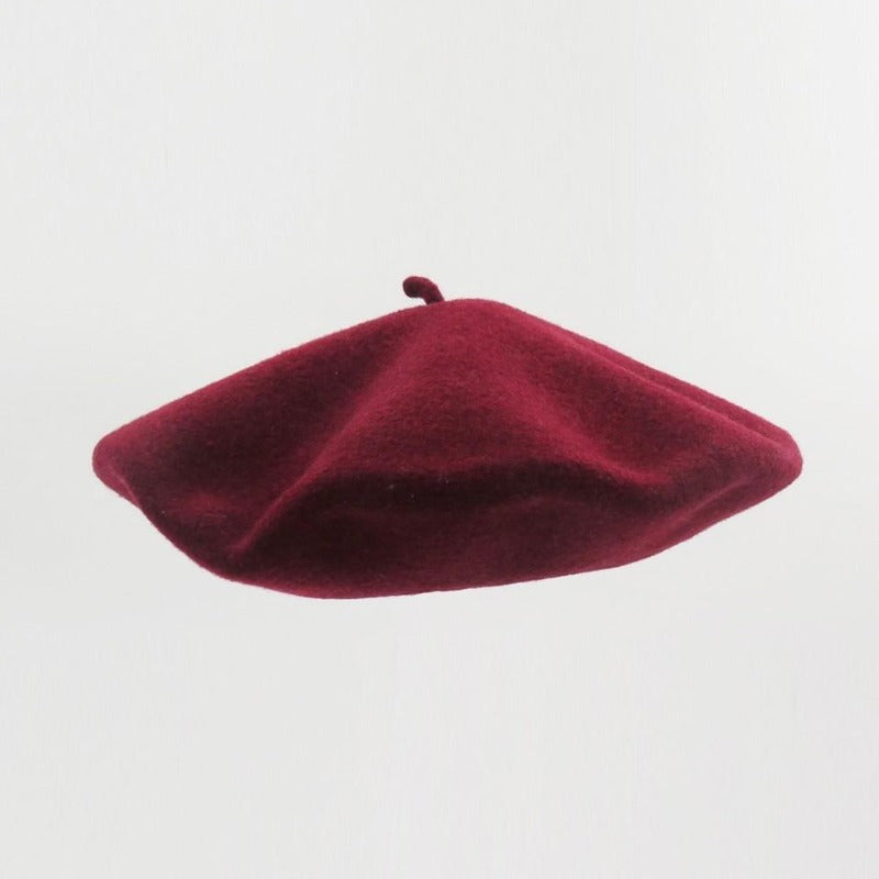 Béret Français en Laine - Couleur Bordeaux | Made in France - image 3