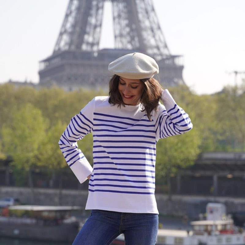 Béret Français en Laine - Couleur Ecru | Made in France - image 2