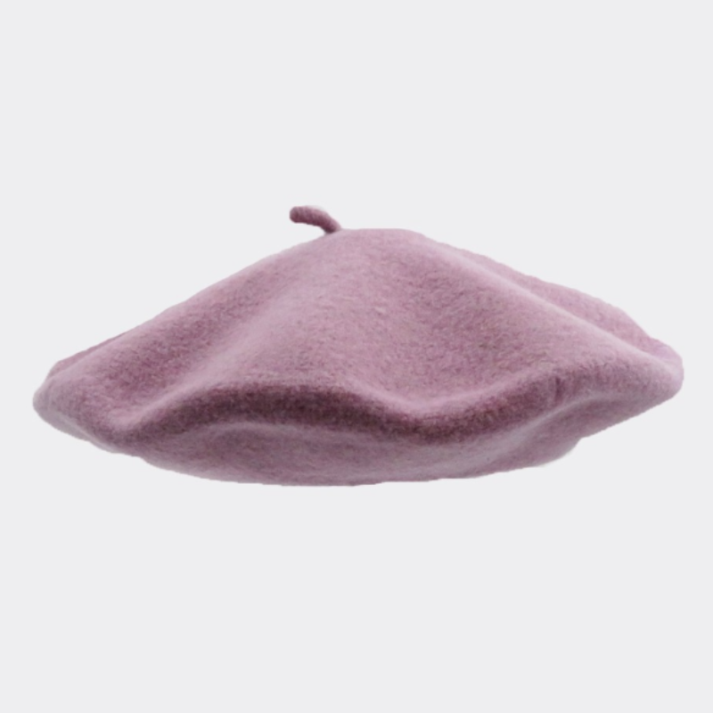 Béret Français en Laine - Couleur Violet Africain | Made in France - image 3