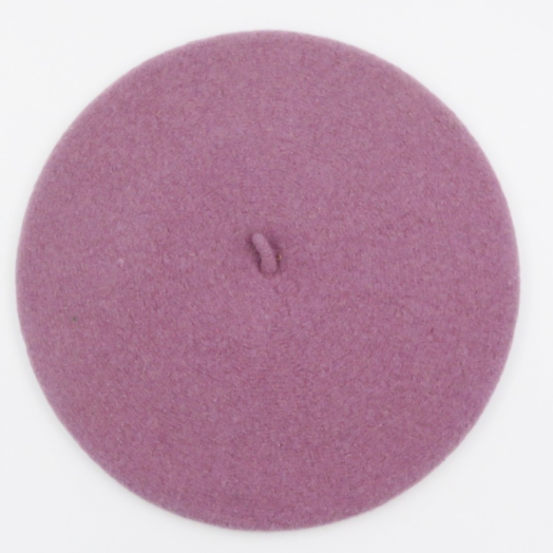 Béret Français en Laine - Couleur Violet Africain | Made in France - image 1
