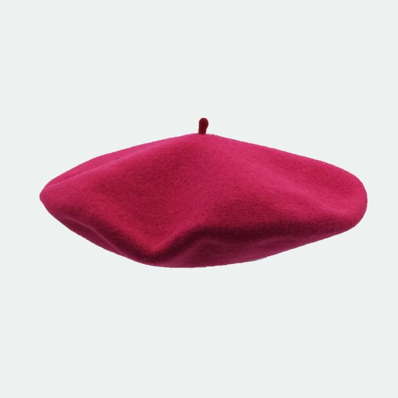 Béret Français en Laine - Couleur Fuchsia | Made in France - image 3