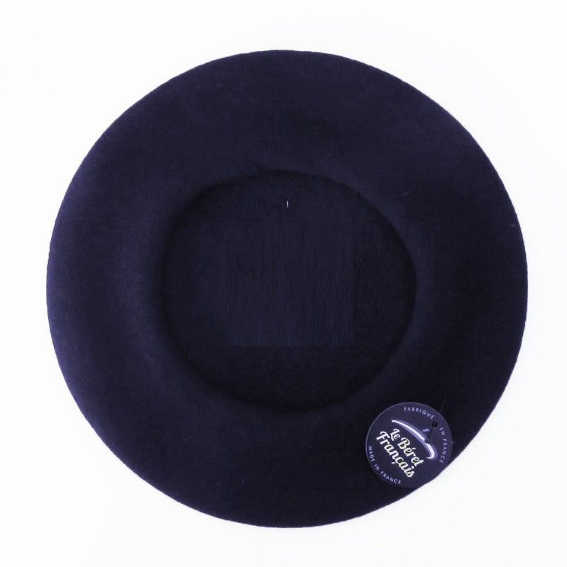 Béret Français en Laine - Couleur Marine | Made in France - image 1