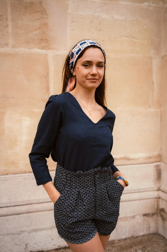 Blouse - Jackie Bleue - image 2