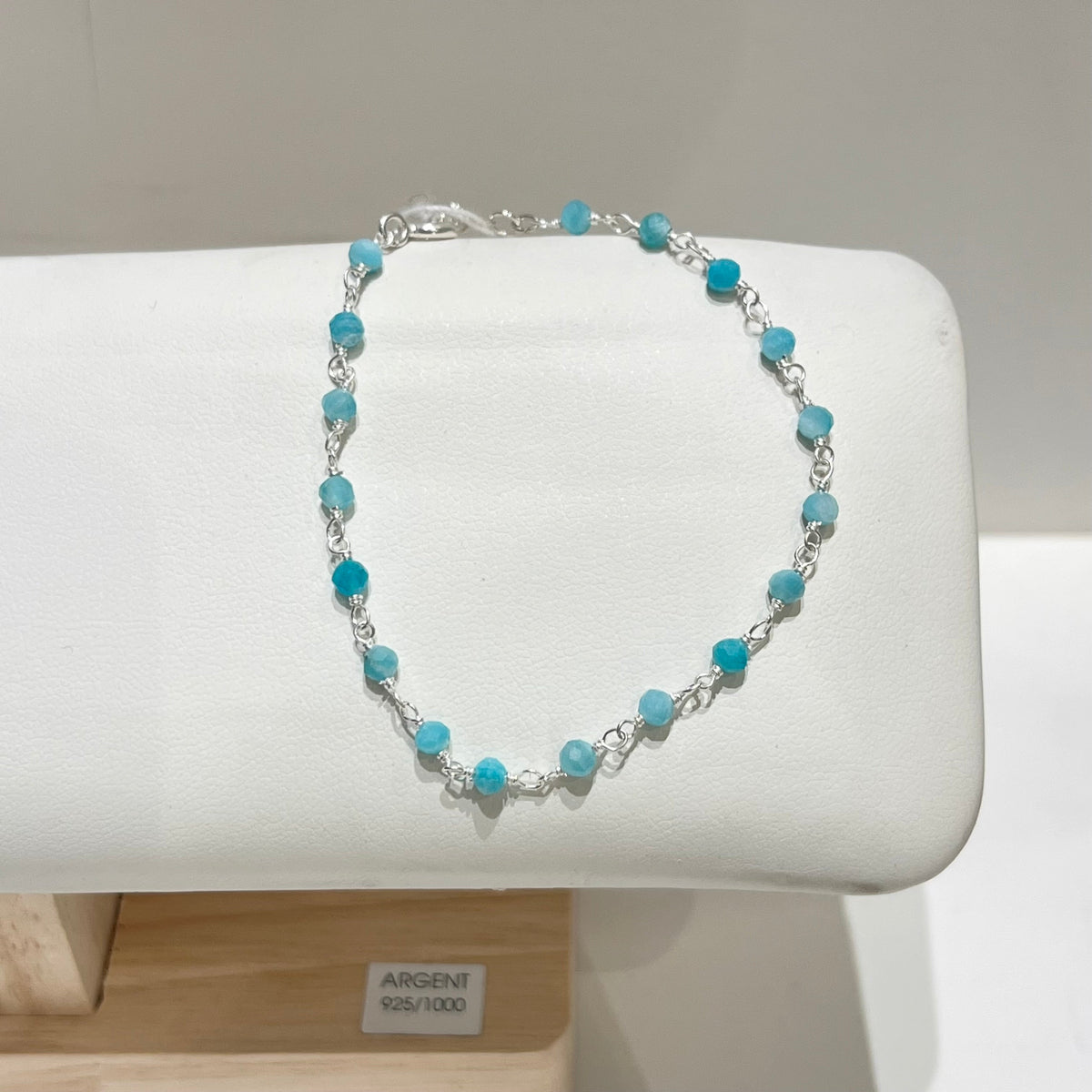 Bracelet - Rosa Amazonite en argent 925 - image 1