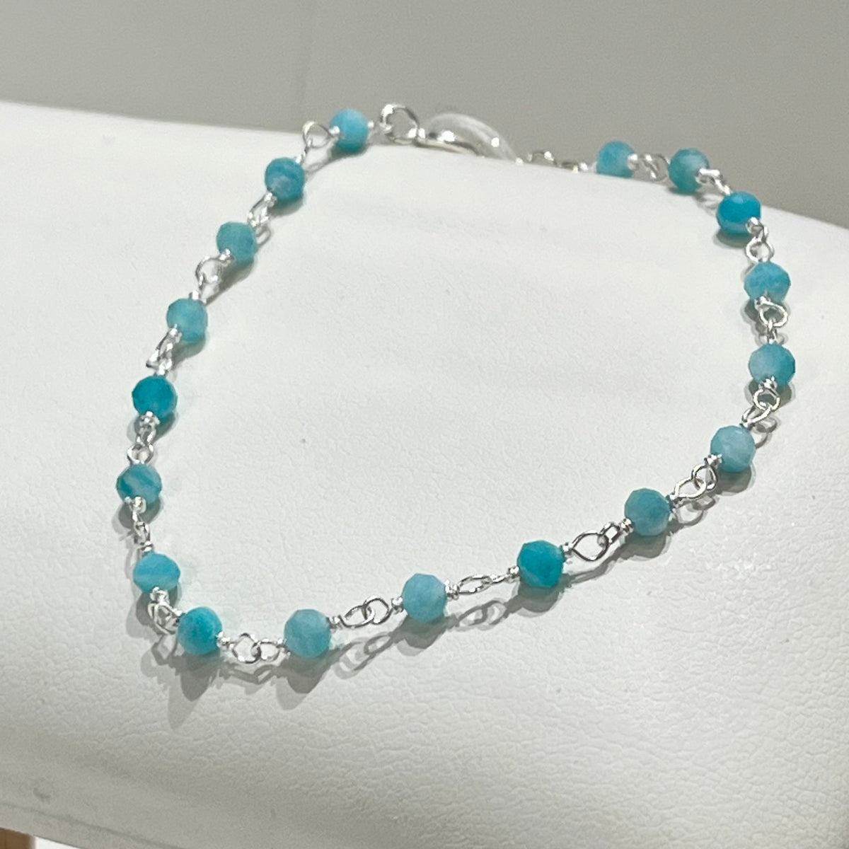 Bracelet - Rosa Amazonite en argent 925 - image 2