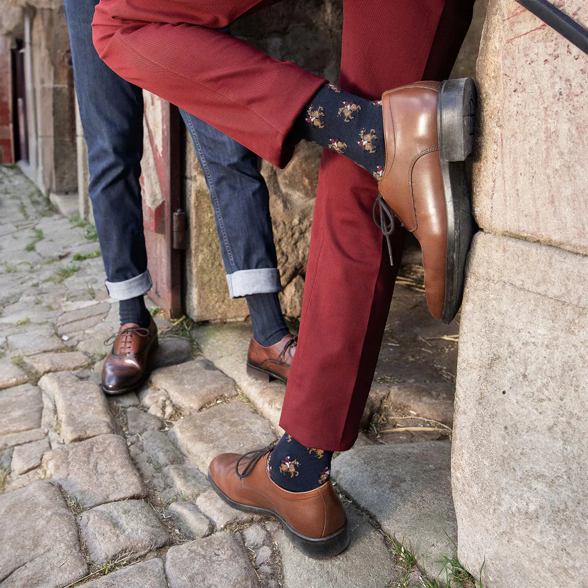Chaussettes - CAVALIER MARINE - image 2