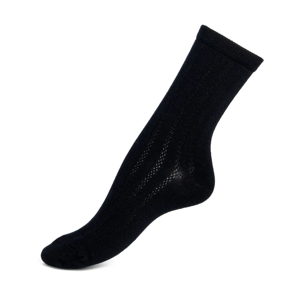 Chaussettes - FANTAISIE LAINE NOIR - image 1