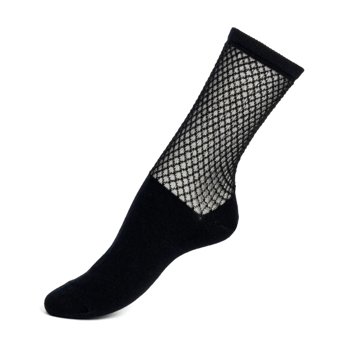 Chaussettes - MAILLE RESILLE NOIRE - image 1