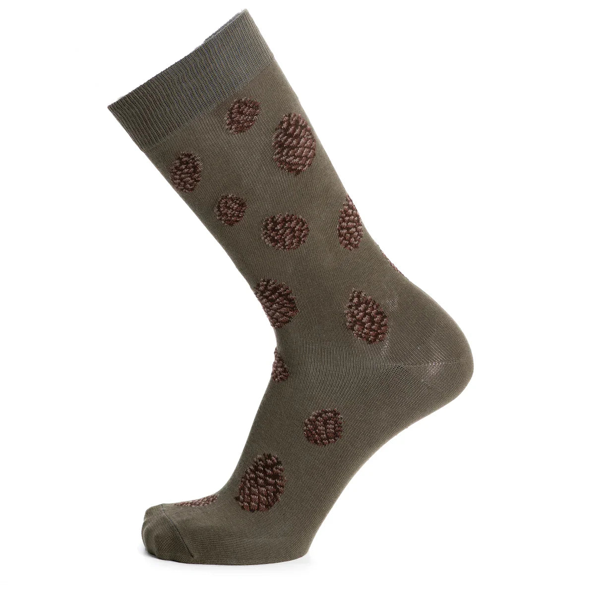 Chaussettes - POMME DE PIN KAKI - image 1