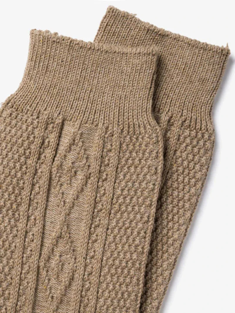 Chaussettes ARAN - Camel - image 2