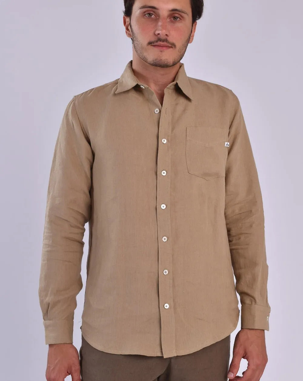 Chemise - ZEUS - Beige - image 2