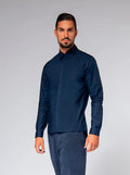 Chemise - COTON EXTENSIBLE BLEUE - image 1