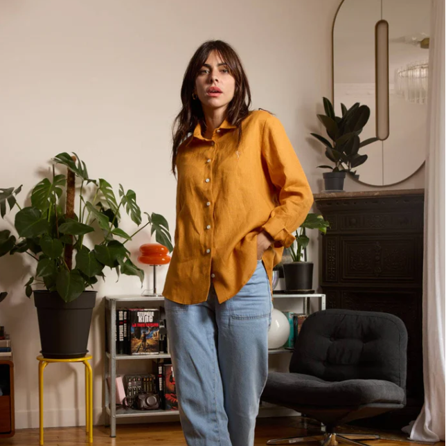 Chemise - LIN OCRE - image 1