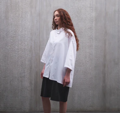 Chemise - KITA popeline blanche - image 3