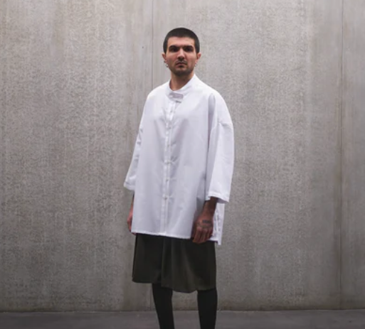 Chemise - KITA popeline blanche - image 1