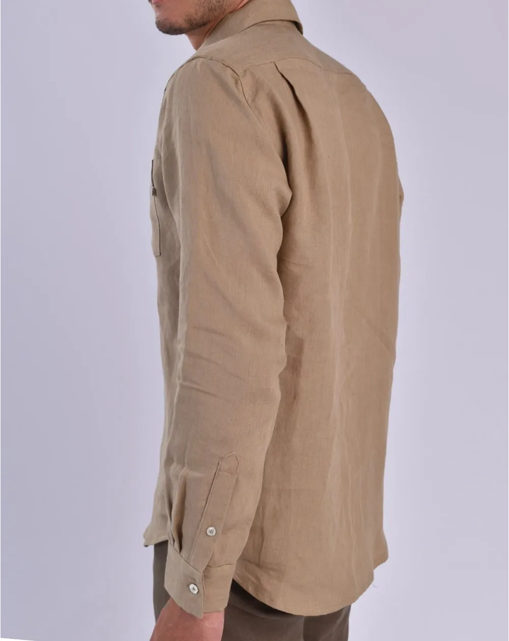 Chemise - ZEUS - Beige - image 4