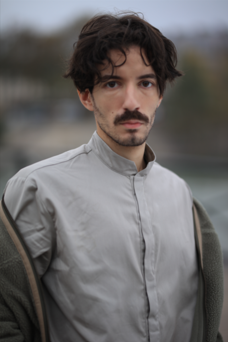 Chemise YAKU - Soft Grey - image 1