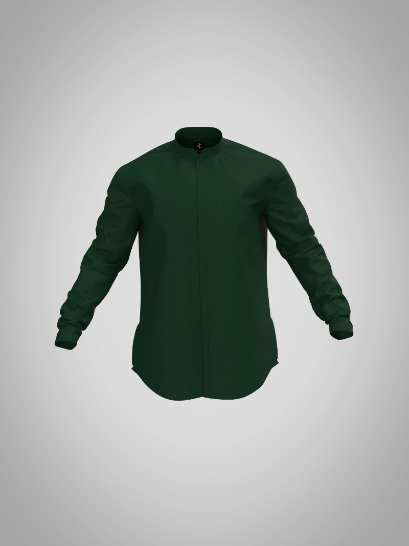Chemise - YAKU SPINACH - image 2