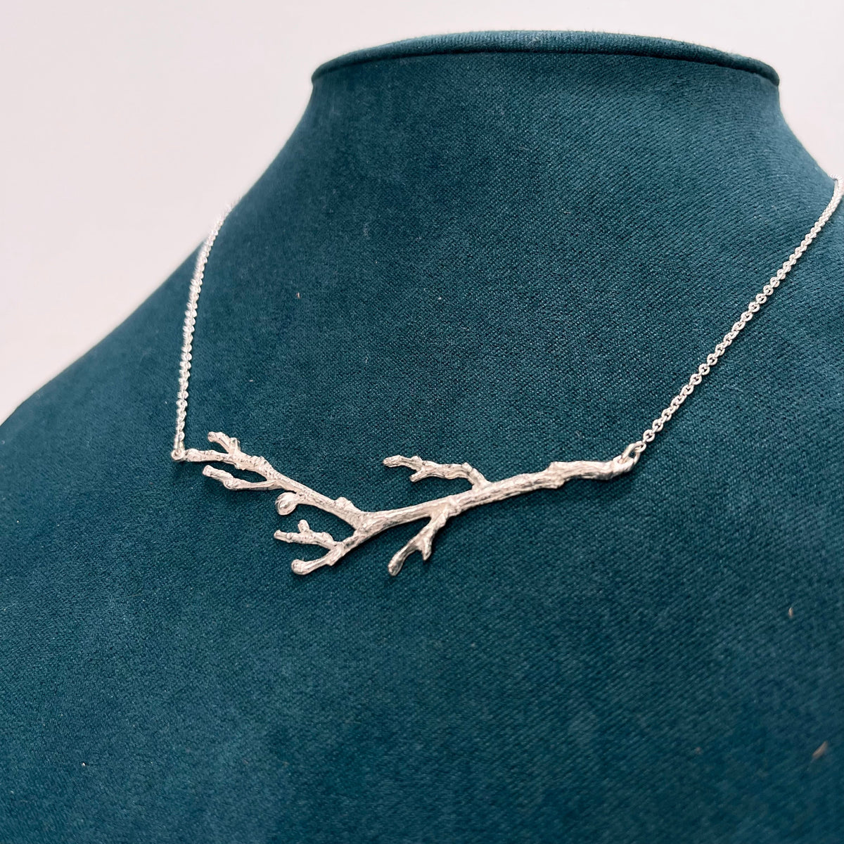 Collier - Branche large en argent 925 - image 2