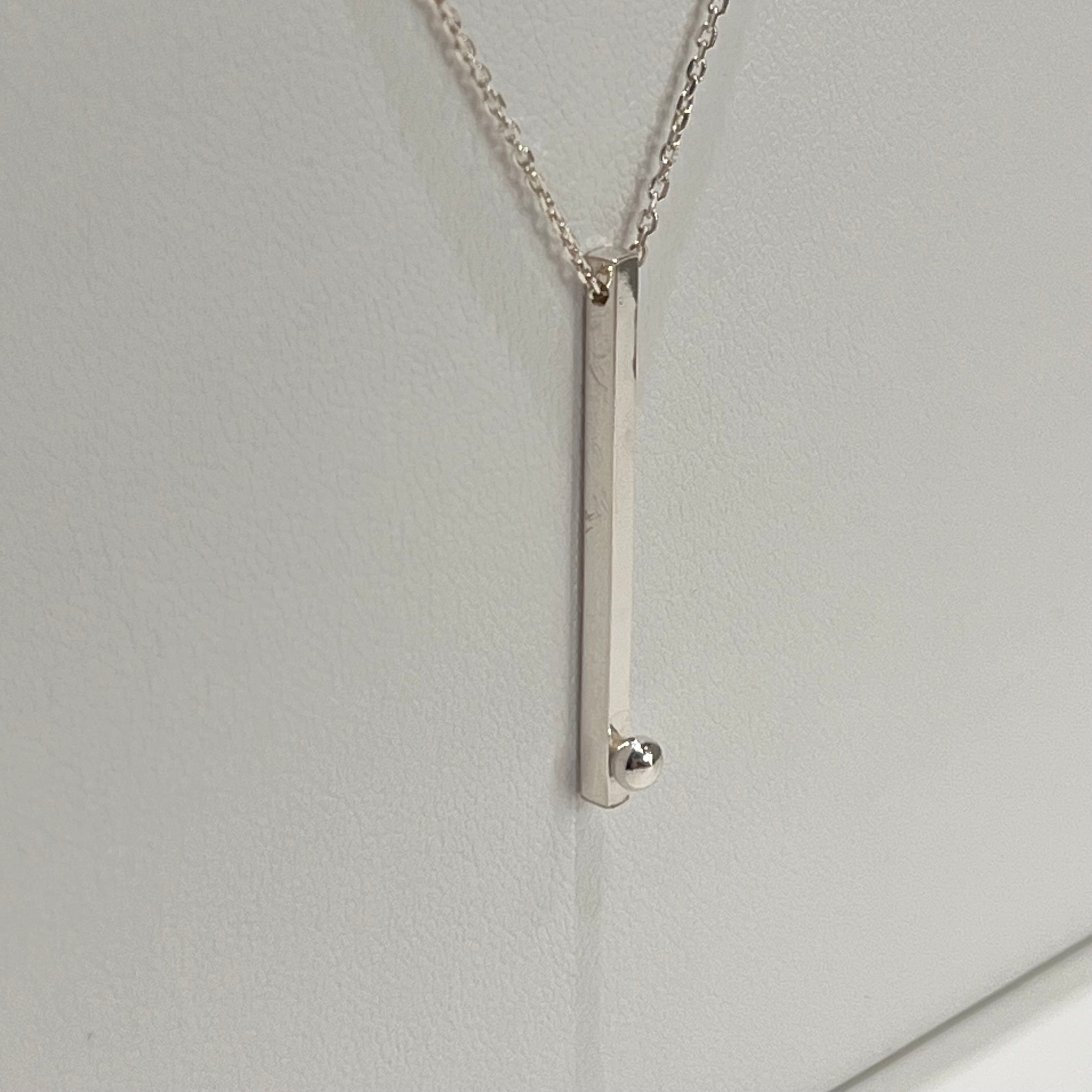 Collier - Perle de pluie en argent 925 - image 3
