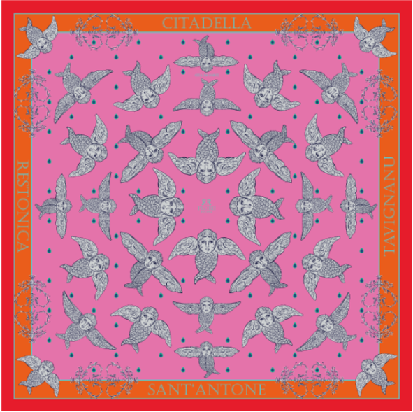 Foulard - SANT'ANTONE FUSCHIA - image 1