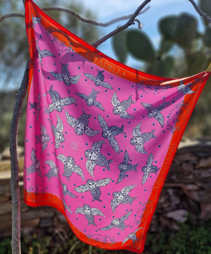 Foulard - SANT'ANTONE FUSCHIA - image 2