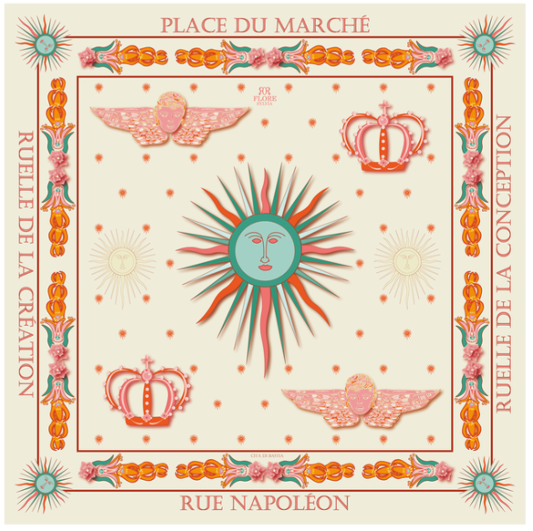 Foulard - SOLE BASTIA BEIGE - image 1