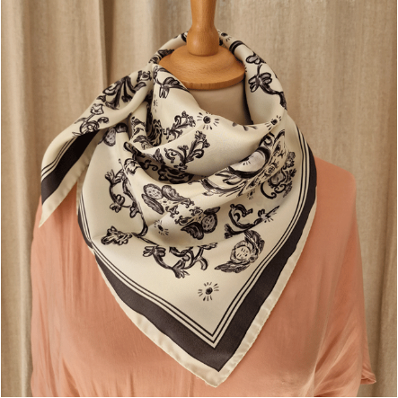 Foulard - ZUANI BEIGE - image 2