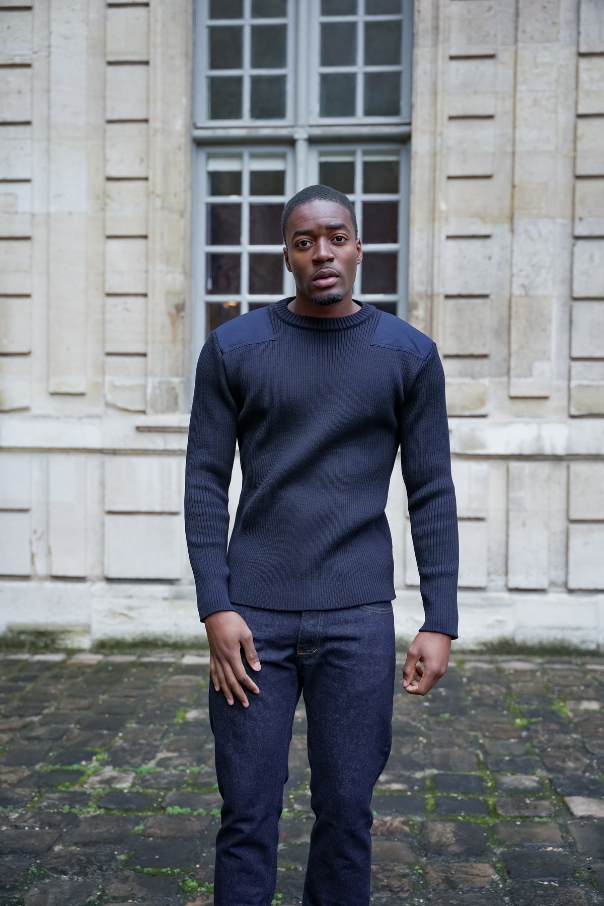 Jean droit brut - DENIM - image 2