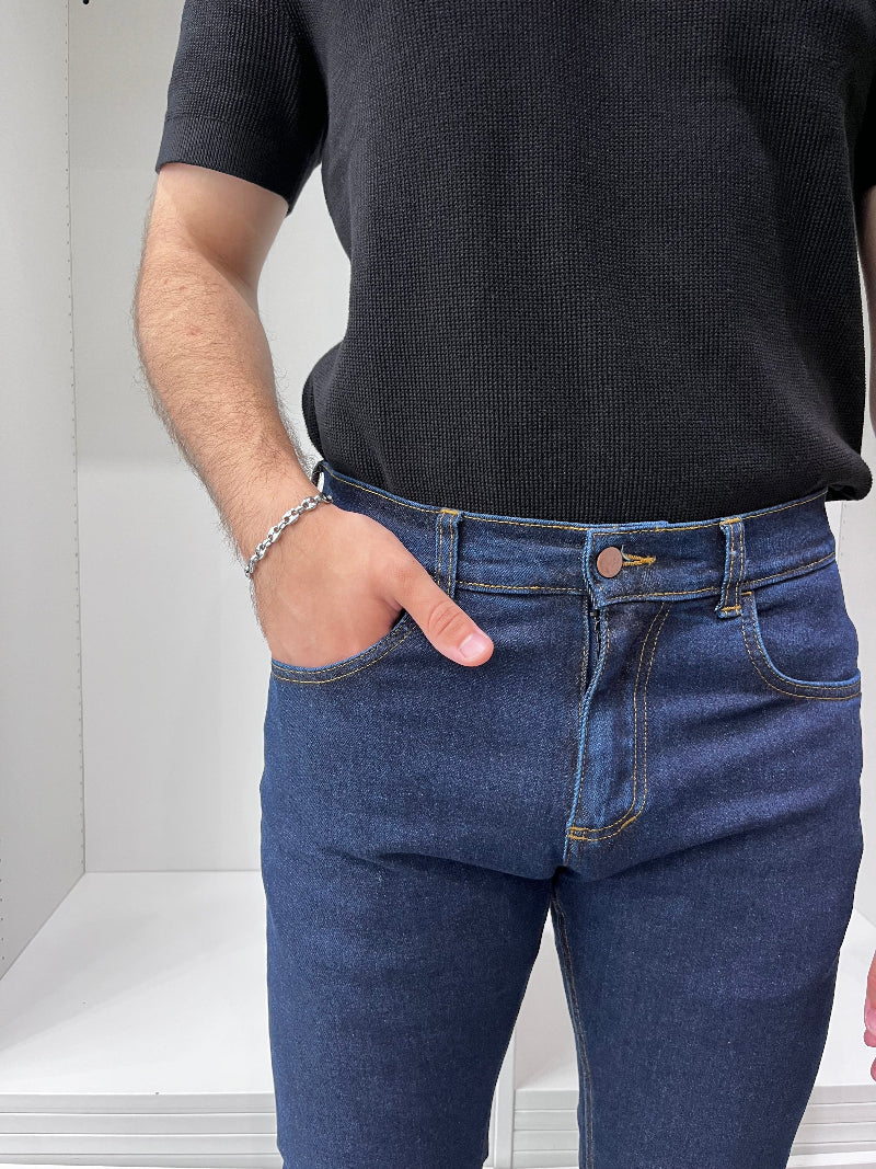 Jean slim stretch - BLEU - image 2