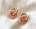 Boucles d'oreilles SUZANNE - Pêche - image 1
