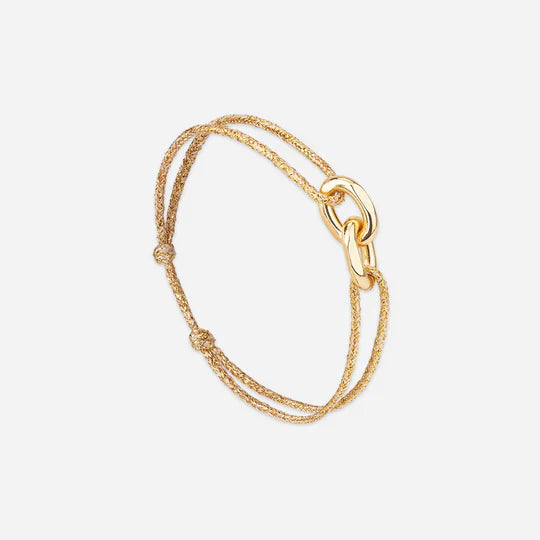 Bracelet UNION Plaqué Or - SINTRA - image 1