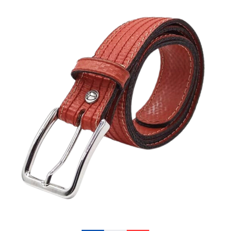 Ceinture CHARLIE - Rouge Brique - image 2