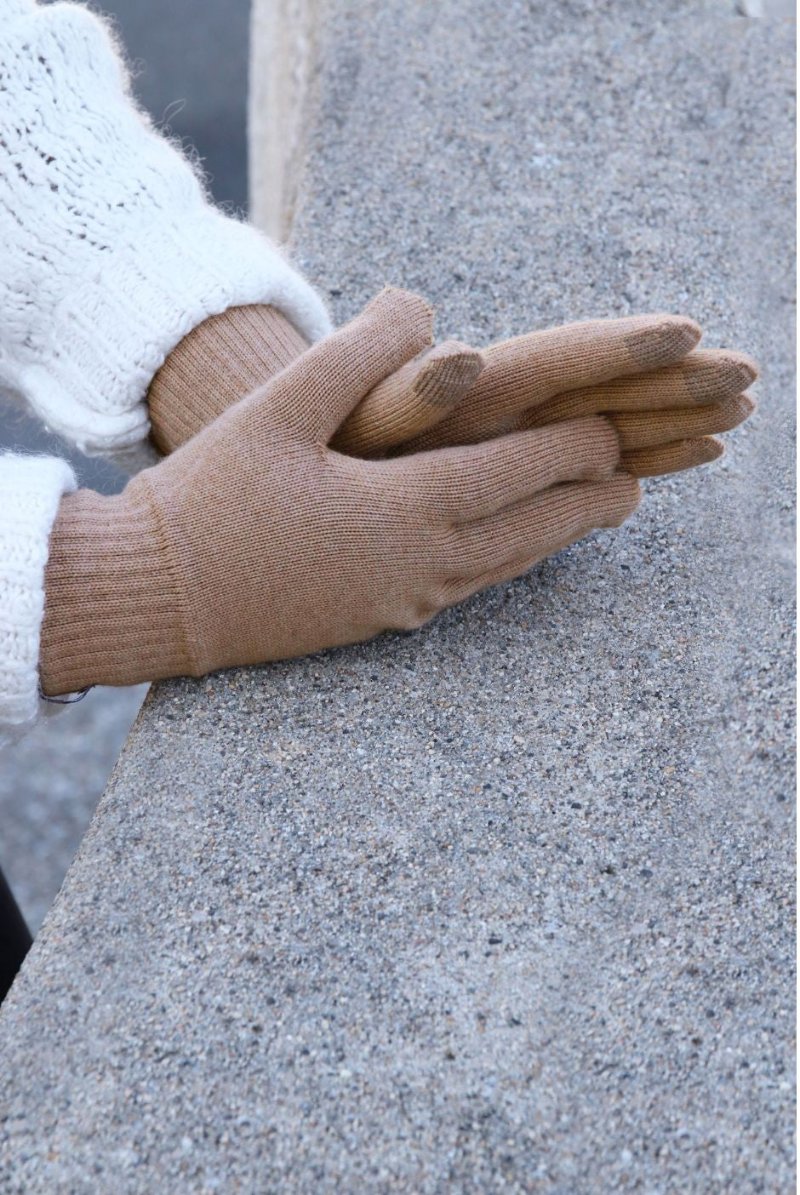 Gants Tactiles PERINNE - Camel - image 1