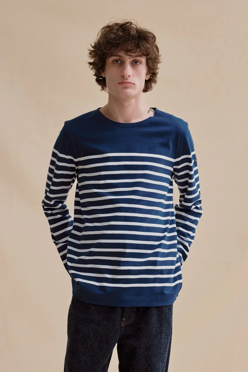 Marinière Homme - MARINE / BLANC - image 1