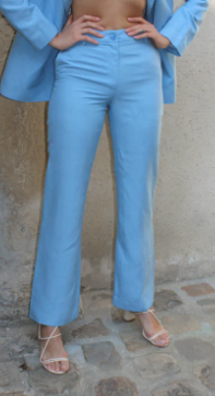 Pantalon - ZOE LIN Bleu ciel - image 1
