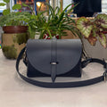 Petit Sac Cuir - BLEU NUIT - image 1