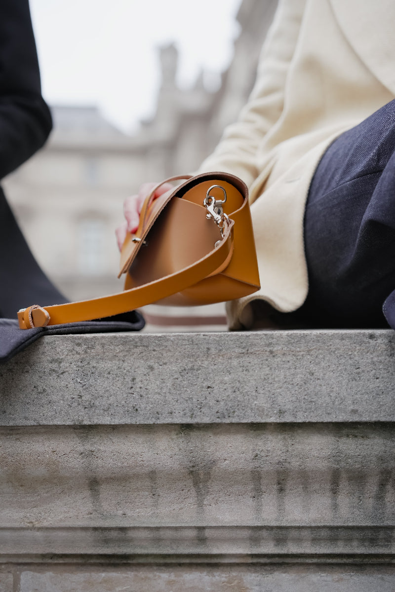 Petit Sac Cuir - GOLD - image 2