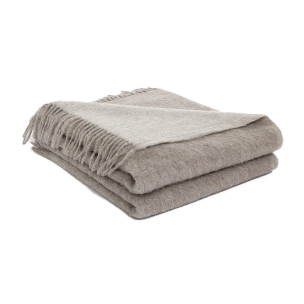 Plaid - ALTIPLANO GRIS CLAIR CREME - image 1