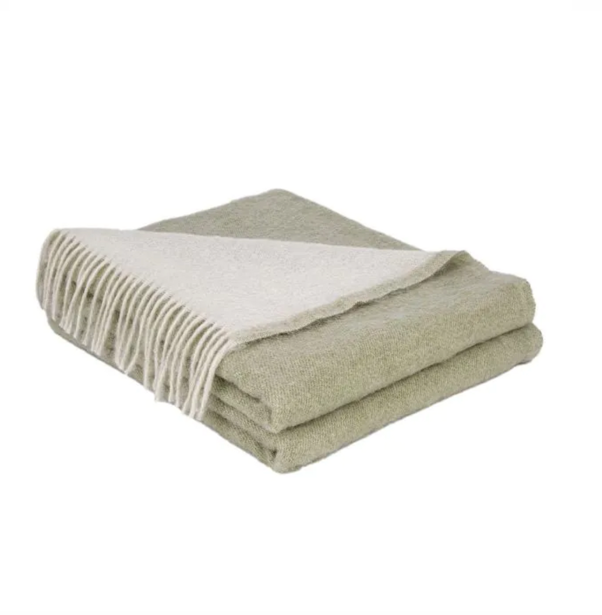 Plaid - ALTIPLANO OLIVE CREME - image 2