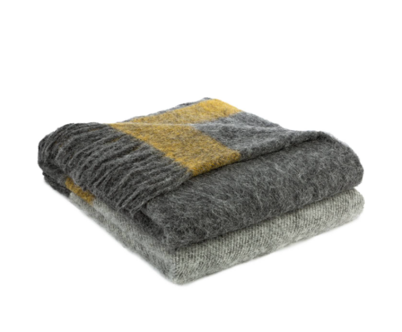 Plaid - Lima Ambre/Gris - image 2