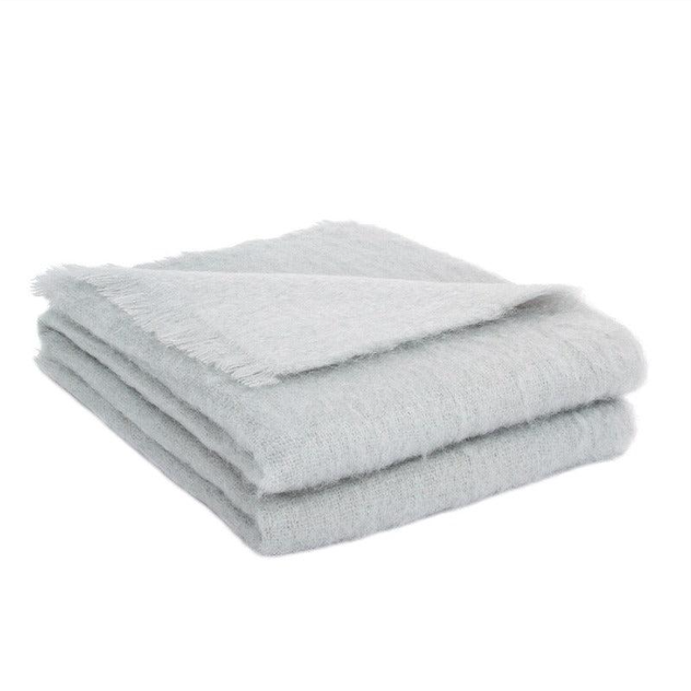 Plaid - Mohair Uni Brume - image 2