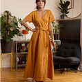Robe - Lin Ocre - image 1